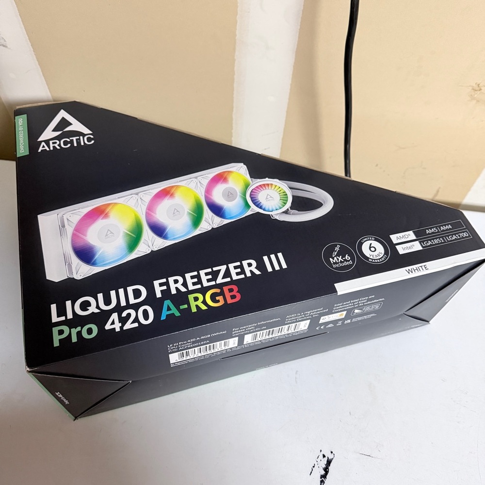 Liquid Freezer III Pro 420 A-RGB - White